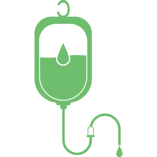 Infusion – Symbol für Infusionstherapien